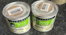 New 2-pack lot Famowood Orginal Wood & Crack Filler Alder 6 oz.