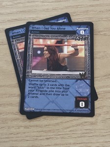 When I Get You Alone Lita Wwf Wwe Raw Deal Unforgiven Rare Ebay ebay