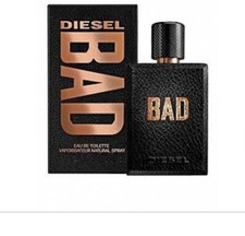 DIESEL BAD EAU DE TOILETTE  SPRAY 75ML FOR HIM NEW & SEALED - FREE POST