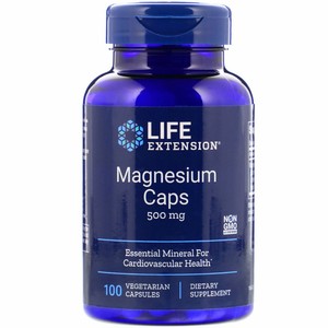 magnesium 500mg 100cps iherb
