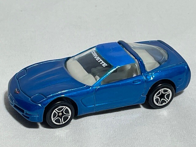 Matchbox 1997 Corvette, Blue, 1/64