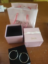 orecchini stroli,nuovi,con scatola,bigliettino e sacchettino. Regalo non gradito