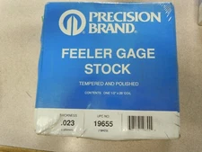 PRECISION BRAND 19655 Feeler Gauge,High Carbon Steel,0.0230 In