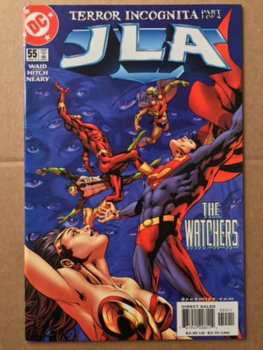 JLA #55 DC Comics 2001 Liga de la Justicia de América alto grado - Imagen 1 de 4