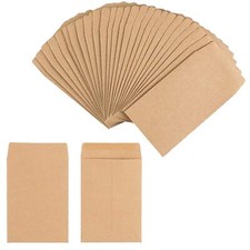 200 Pack Small Parts and Coins Kraft Envelopes Seed Packets, 2.25 3.5 Inch