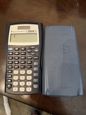 Texas Instruments TI-30X IIS - Scientific Calculator w/Cover - TESTED