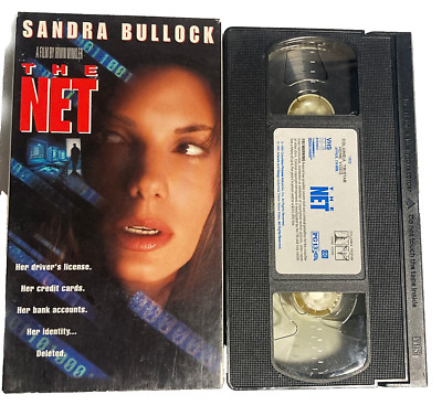 Net, The (1995), VHS Movie, Columbia Home Video (1995), S. Bullock, D. Miller