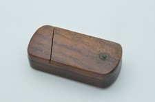 Ancien étui à lames de rasoirs & aiguiseur collection barbier rasage coupe choux