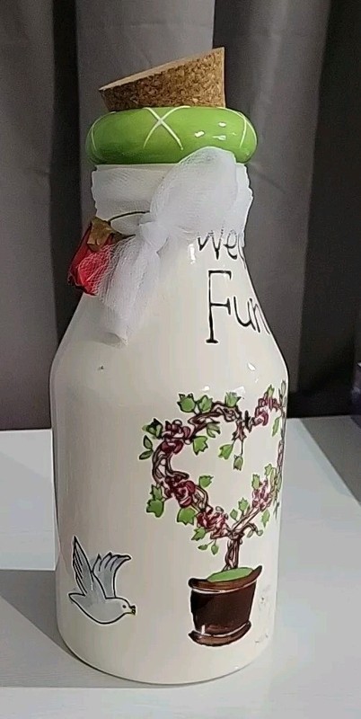 WEDDING FUND CERAMIC BANK - NEVER USED