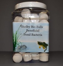 Shelby Bio-Balls Beneficial Pond Bacteria 60 Count  One Acre Free Shipping