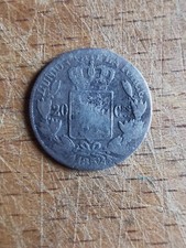 Belgique Pièce De 20 Centimes Argent 1852 Leopold Premier P1579