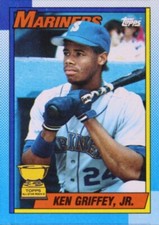 KEN GRIFFEY JR. topps TROPHY ROOKIE CARD