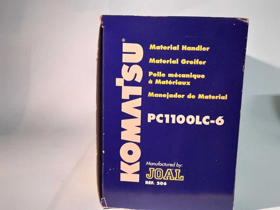 JOAL 206 Komatsu PC1100LC-6 1:50 diecast metal model new - Immagine 4 di 4