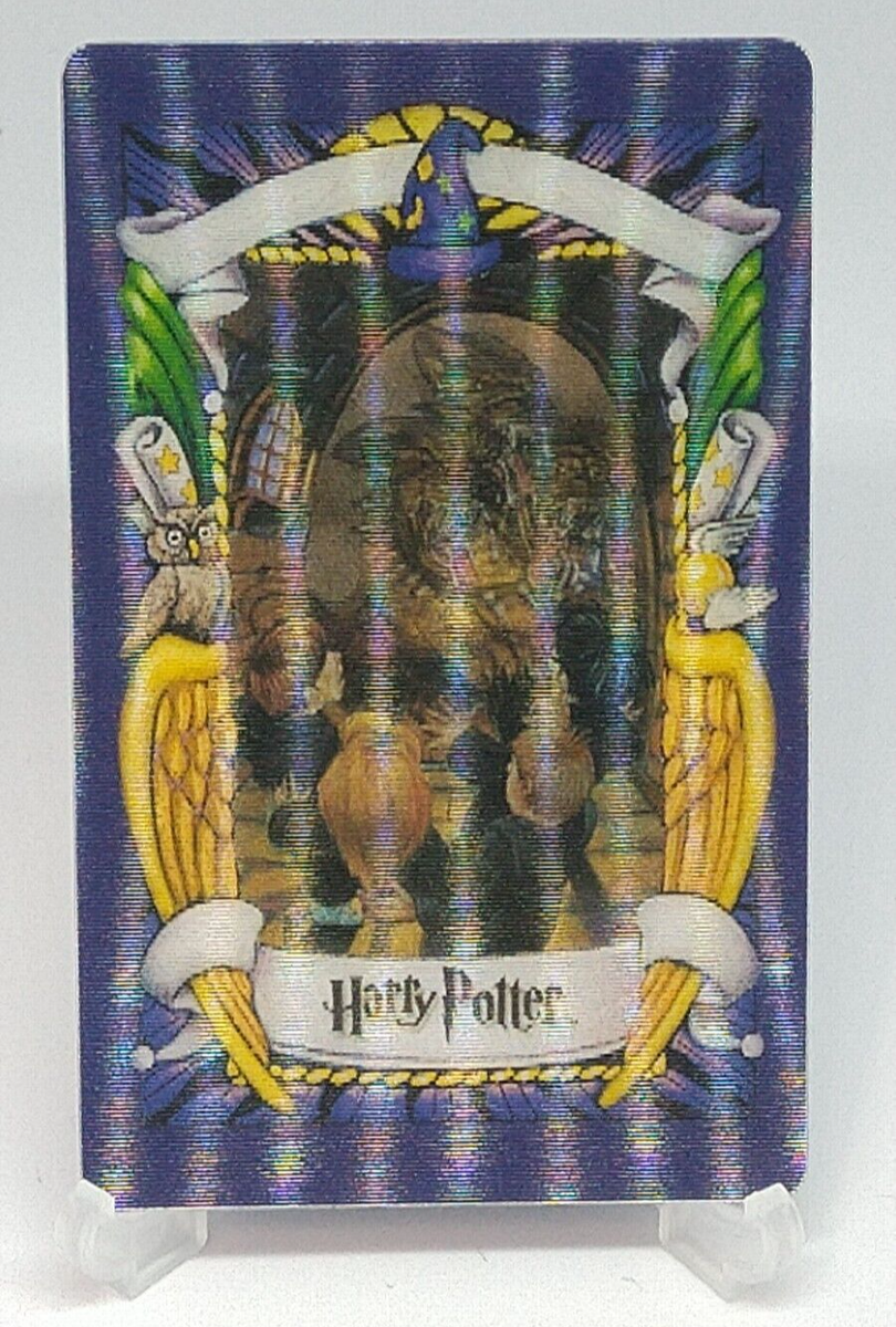 Fluffy Harry Potter Frog Chocolate Lenticular 3D Changing Card