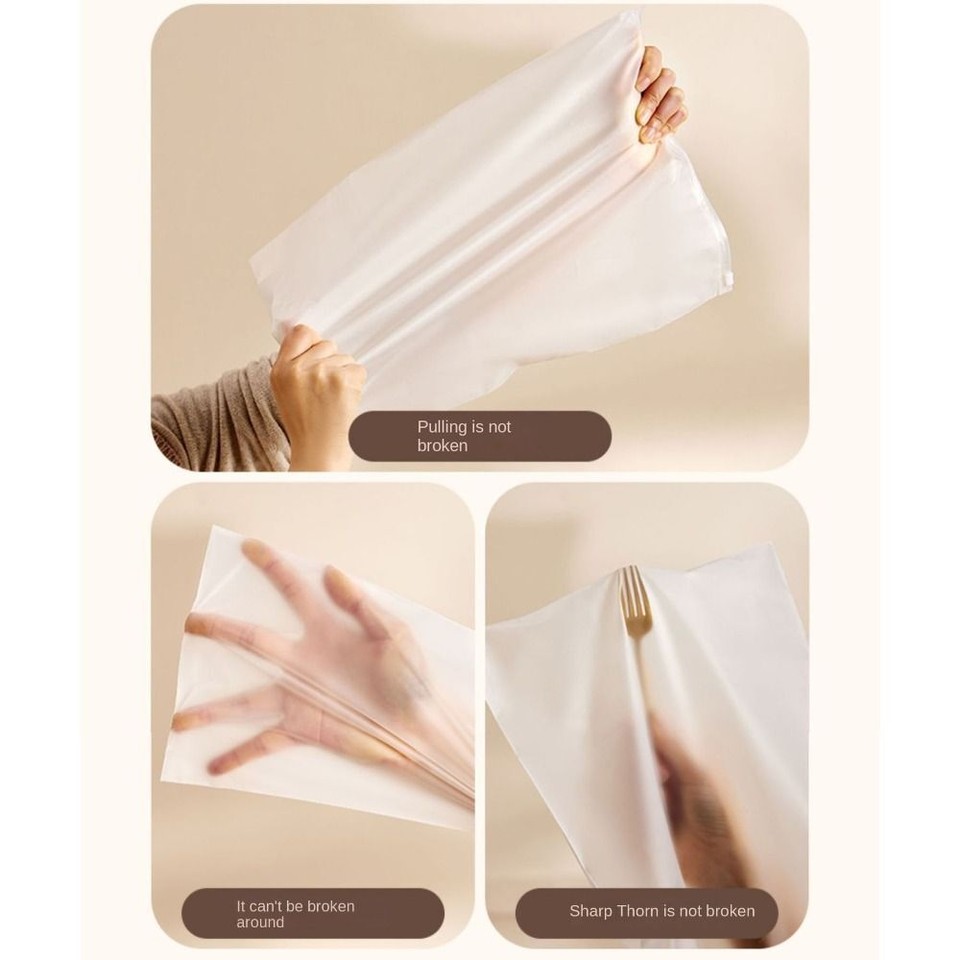 10pcs Waterproof Packaging Bag PE Shoes Storage Bags Travel Storage Bag