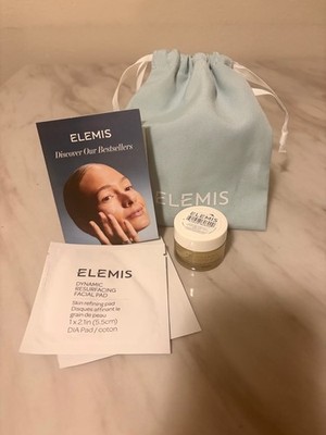 Elemis London travel pouch balm and resurfacing pads- BULK LOT CASE OF 20.