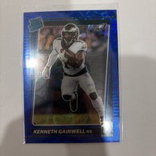 2021 Panini Donruss Optic - Rated Rookie Kenneth Gainwell #239 Blue Scope Prizm