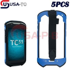 5PCS TC51 Blue Protect Cover Boot Handstrap For Zebra TC510K TC52 TC56 TC57