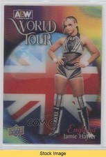 2023 AEW All Elite Wrestling World Tour Lenticular Jamie Hayter #WT-25 READ 07et