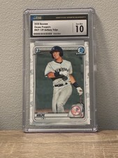 Anthony Volpe 1st Bowman Chrome Prospects Rookie CSG 10 Gem