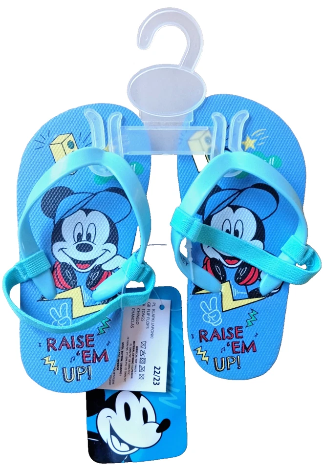 MICKEY MOUSE , DISNEY , TONGUES ENFANT , T. 22/23 (UE) / VA8a22 - Photo 1/4