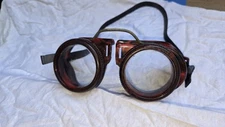 Vintage Jackson Products Bakelite Safety Goggles USA Welding Steampunk Costume