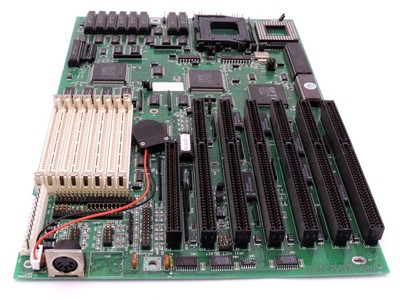 Mylex MDI486-50-NOCPU PC System Board Vintage AT MSI M290601 Motherboard 256KB
