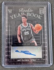 2023-24 Donruss Elite - Rookie Yearbook Autographs Sidy Cissoko #RYB-SID (AU,...
