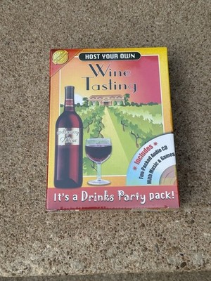 NEW Host Your Own Wine Tasting Party Complete Sealed Cheatwell Game Gift