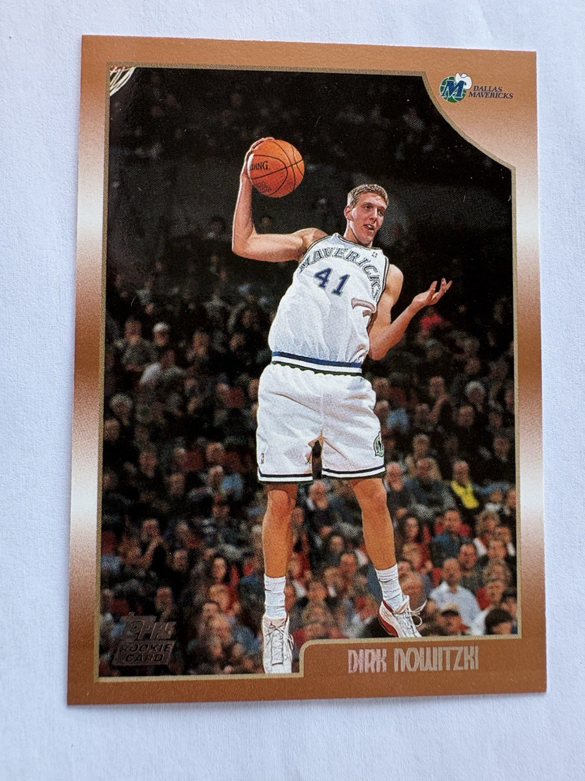 1998-99 Topps Chrome Dirk Nowitzki #154 (RC) Rookie HOF