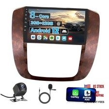 9" Car Stereo Radio Kit for GMC Sierra Yukon Tahoe 2007-2013 Silverado Wine