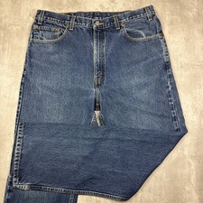 Vintage Levi  s 505 Jeans 38x30 Medium Wash Straight Leg 100 Cotton USA 90s