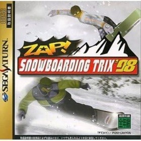 Pony Canyon Zap! Snowboarding Trix '98  SEGA SATURN F/S w/Tracking# Japan New