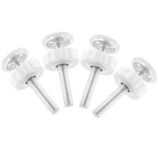 Unlorspy 4 Pack Baby Gate Threaded Spindle Rod M10 10mm Screw Replacement H...
