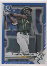 2021 Bowman Draft Chrome Blue Refractor 98/150 Robert Puason #BDC-153 0o6v