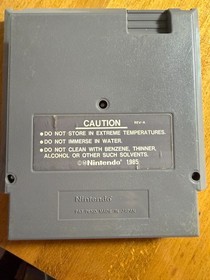 Super Mario/Duck Hunt/Track Meet [Red Overalls](Nintendo NES, 1988)-Works!