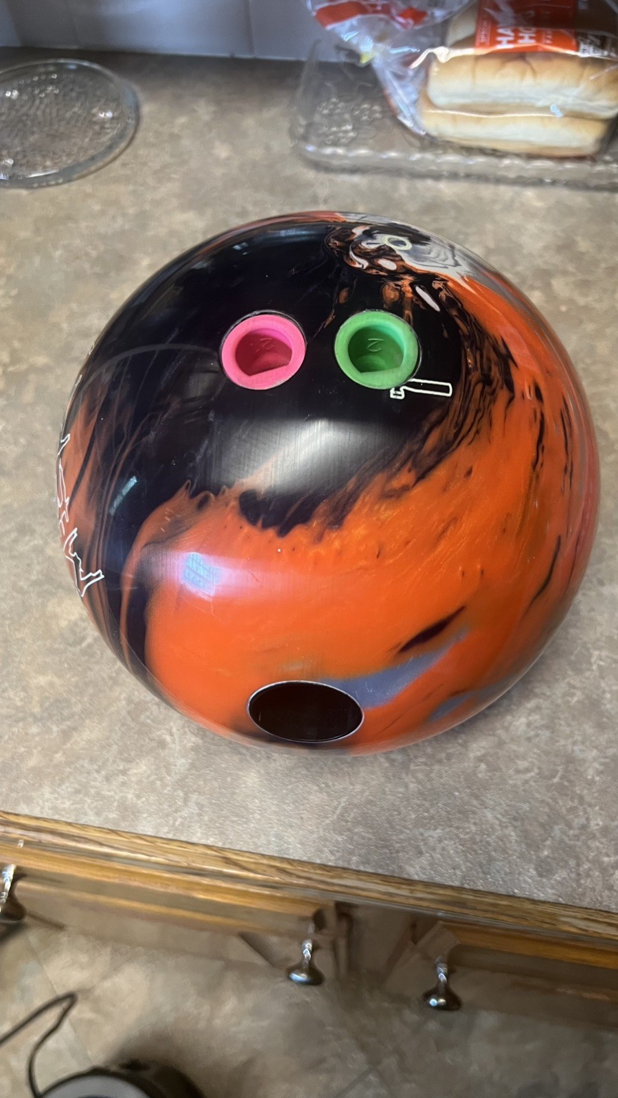 Hammer Zero Mercy Pearl Bowling Ball 14 LB Used 