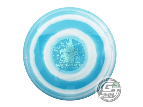 NEW Latitude 64 [ROBINSON] Gold Bullseye Explorer 176g Teal-White Driver Disc
