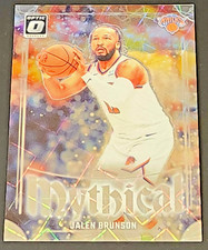 2024-25 Panini Donruss Optic Jalen Brunson Case Hit SP Mythical!! NY Knicks!!