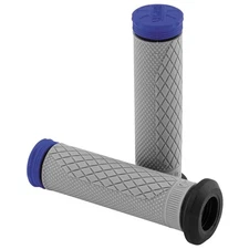 Protaper Tri-Density Full-Diamond ATV Grips - Blue 024879