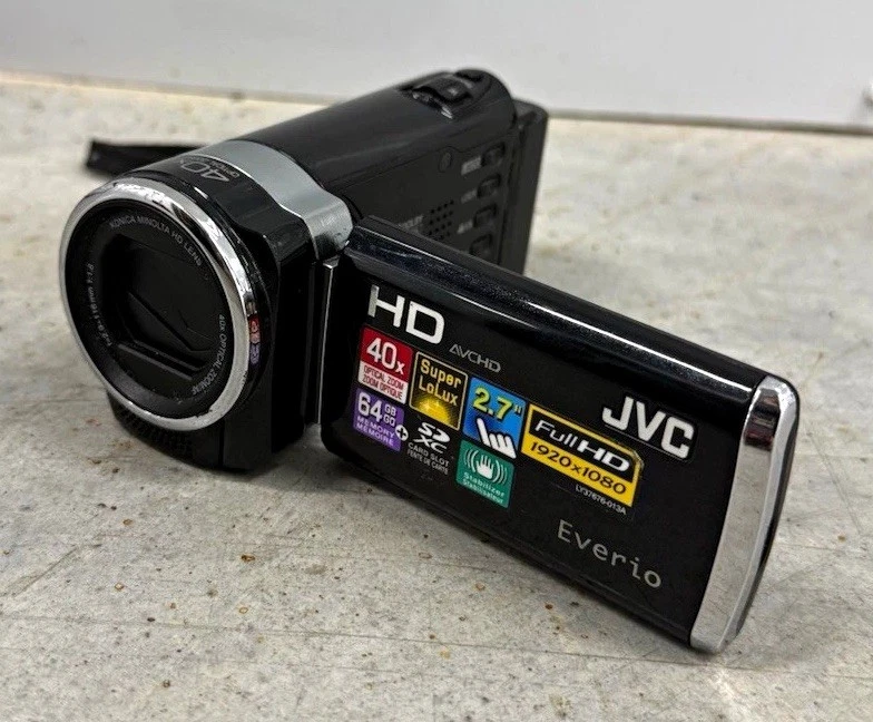 JVC Everio High Definition 40-60x Optical Zoom Camcorders for sale