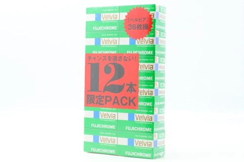 12 Rolls [Unused] Fuji Velvia Fujichrome ISO 50 RVP 135 36 EXP 2007 Sealed JAPAN - product listing photo