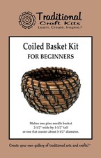 Coiled Basket Weaving Kit for Beginners with Supplies and Instructions