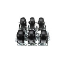 Norlake Caster Kit Plate Type Set Of 160621 - Genuine OEM Replacement Part