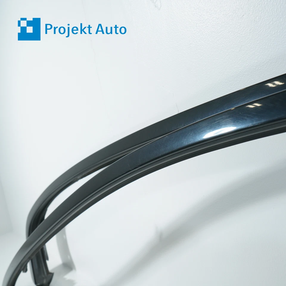 Juego de molduras de techo negro brillante BMW 13-19 OEM Gran Coupé M6 650i 640i F06 Foto 3 de 4