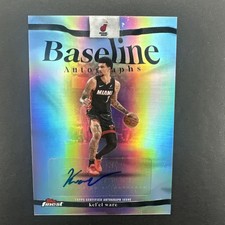 2025-26 Topps Finest Kel'el Ware Baseline Auto Refractor #BA-KW Miami Heat