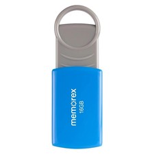 Memorex Flash Drive USB 2.0 - Blue 16GB,32GB,64GB,128GB