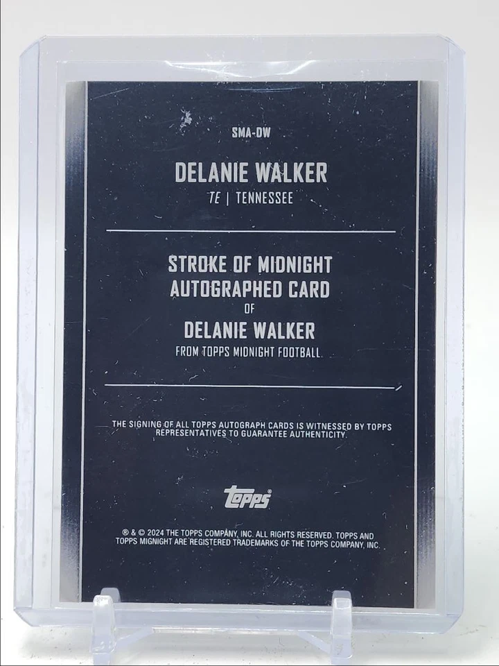DELANIE WALKER 2024 TOPPS MIDNIGHT STROKE OF MIDNIGHT #SMA-DW AUTO Q5557 - Image 2 of 2