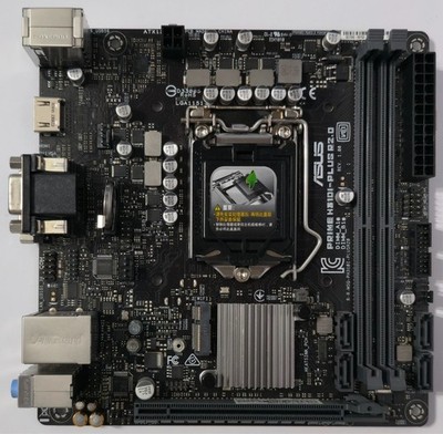 ASUS PRIME H310I-PLUS R2.0 LGA1151 MOTHERBOARD Mini ITX With I/O Cover