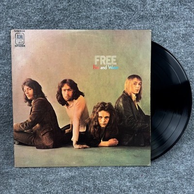 Free: Fire and Water (Vinyl LP A&M Records 1970) SP 4268 Blues Rock VG+/VG